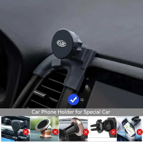 Miniatura 3 de Bwen Soporte de teléfono de coche para Honda HRV fuerte soporte magnético para teléfono H-RV 2016-2022, soporte de teléfono de ajuste personalizado