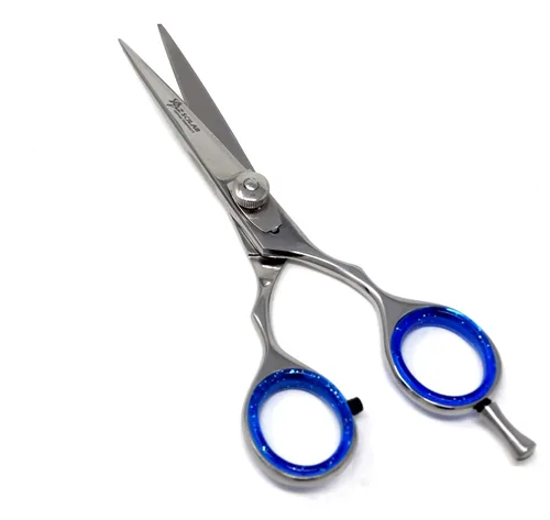 Tijeras profesionales de peluquería de 5.5 pulgadas, acero inoxidable, tijeras de corte de pelo ligeras para peluquería, peluquería
