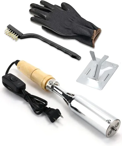 Miniatura 10 de Plancha de marca personalizada, sello de logo de diseño grabado para madera, cuero, plásticos, diseño artesanal Dorado