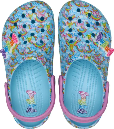 Miniatura 5 de Crocs Zuecos clásicos unisex para adultos Lisa Frank Ártico