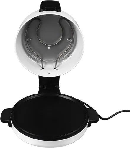 Miniatura 7 de Horno eléctrico para pizza, portátil de 12 pulgadas para encimera, máquina de carne, 2000 W, 6 minutos, cocción rápida, parte inferior