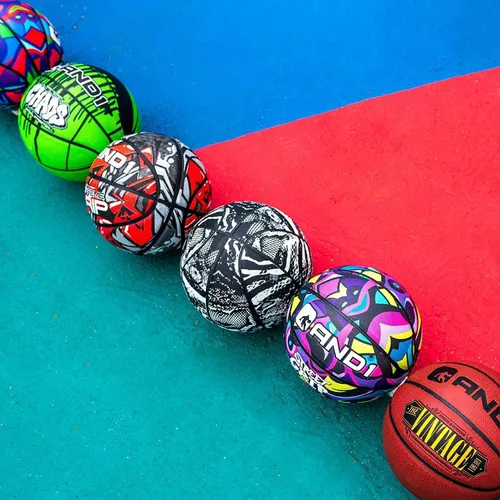 Miniatura 6 de AND1 Xcelerate - Balón de baloncesto de goma, listo para el juego, tamaño reglamentario 7 (29.5"), streetball, hecho para juegos de baloncesto