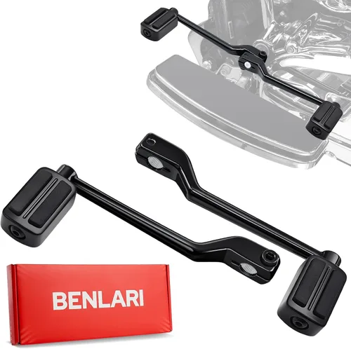 Benlari Pinzas para palanca de cambios de talón, acero inoxidable 304, aptas para Harley Touring Street Glide Road Glide Road King Electra Glide