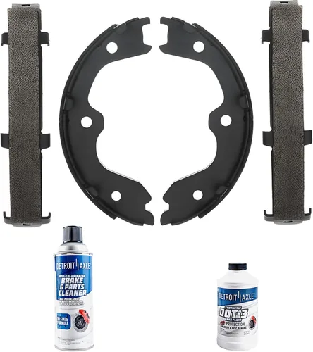 Detroit Axle - Zapatas de freno traseras para Nissan Maxima Quest 370Z 350Z Infiniti EX35 EX37 FX35 FX45 G25 G35 G37 M35 M45 Q40 Q60 QX50 Reemplazo