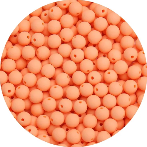 Miniatura 16 de BONNY BOXX 2000 piezas 4 mm cuentas redondas de acrílico de zafiro suave, bolas de plástico de chicle de burbujas, cuentas gruesas de bolas