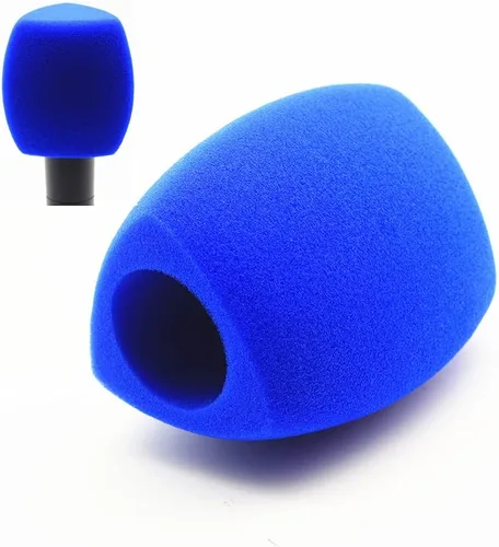 Miniatura 7 de Fundas de espuma para micrófono, parabrisas de micrófono grande, filtros de espuma para micrófonos de mano, micrófonos de entrevista