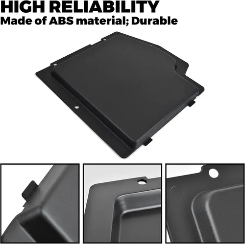 Miniatura 2 de SAUTVS Kit de cubierta de batería para Can-Am Maverick X3, placa de cubierta de batería de plástico negro para Can Am Maverick X3 MAX 2017-2025