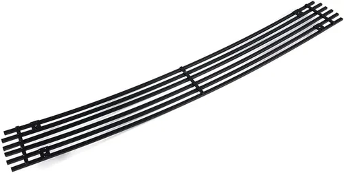 Miniatura 4 de PIT66 Parachoques delantero inferior Billet Grill Combo Inserto compatible con Nissan Maxima 2009-2014 Negro N87774H