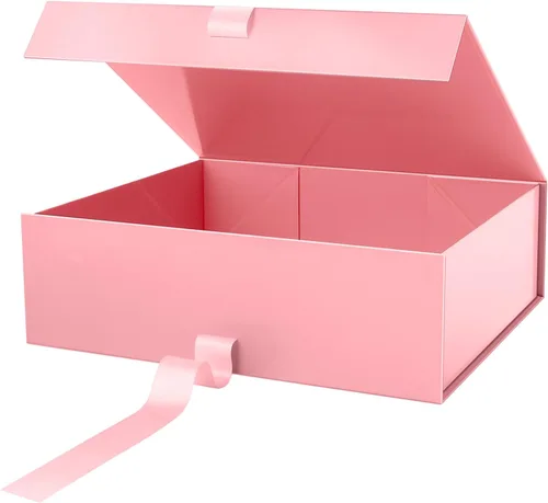 Miniatura 25 de PACKHOME 17 x 14.5 x 5.5 pulgadas, 3 cajas de regalo extra grandes con tapas, cajas de cierre magnético para ropa y regalos grandes