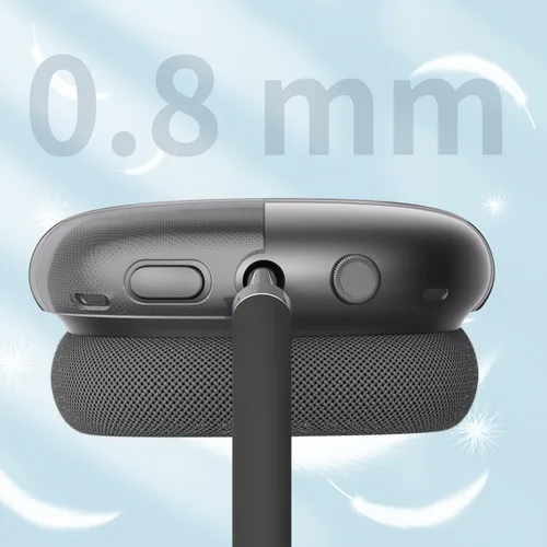 Miniatura 4 de FINTIE Funda para AirPods Max, Funda protectora de TPU suave transparente antiarañazos, Protector de accesorios de silicona transparente