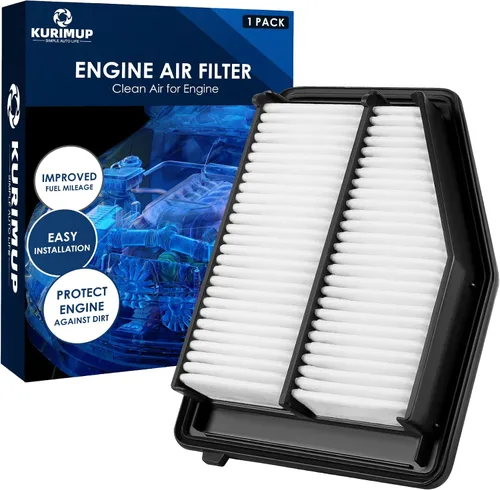KURIMUP CA11113 Filtro de Aire del Motor de Repuesto, Filtración Eficiente que Ofrece 99% de Purificación de Aire, Compatible con Honda Civic 1.8L