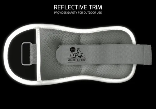 Miniatura 5 de Pesas de tobillo/muñeca (1 par) para mujeres, hombres y niños, peso totalmente ajustable para brazos, manos y piernas, lo mejor para caminar, Gris