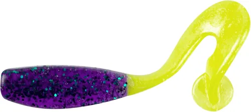 Miniatura 20 de Bobby Garland Stroll'R Señuelo de Pesca de Plástico Suave para Crappie, 2.5 Pulgadas, Paquete de 12 multicolor/fantasía (Monkey Milk)