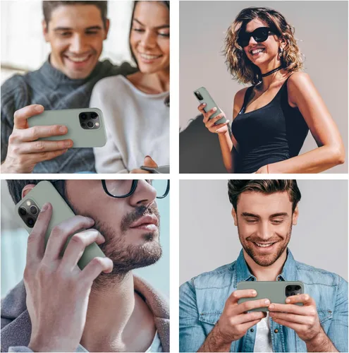 Miniatura 2 de Cordking Funda diseñada para iPhone 13 Pro Max, Funda Protectora de Teléfono de Silicona Ultra Delgada a Prueba de Golpes