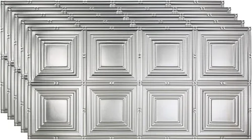 Miniatura 22 de FASÄDE Panel de techo decorativo de vinilo para retrato en blanco mate (muestra de 12 x 12 pulgadas)
