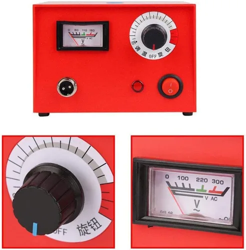 Miniatura 2 de Kit de quemado de madera 110 V 50 W Máquina de pirografía profesional para quemar madera Calabaza de madera, juego de herramientas con 2 bolígrafos