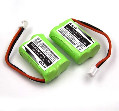 Miniatura 7 de Paquete de 2 baterías recargables Ni-MH de 4.8 V 150 mAh para SportDOG SDT00-11907 MH120AAAL4GC (DC-17), SD-400, SD-350, SD-800 Series, SAC00-15724