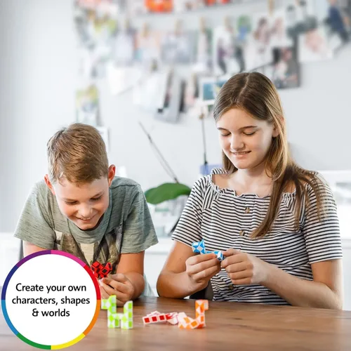 Miniatura 6 de CUBIDI® Cubo mágico de serpiente Juguete antiestrés de serpiente para niños Juguetes de viaje para niños de 4 a 8 años Gran regalo para niños