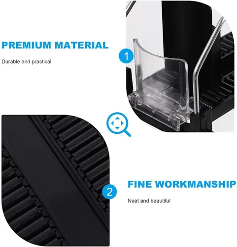 Miniatura 3 de iplusmile Organizador de bebidas para refrigerador, dispensador de latas de soda autoempujable, organizador de botellas, almacenamiento de bebidas