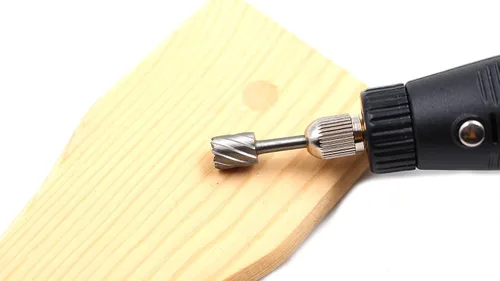 Miniatura 7 de Preámer 6pc HSS Routing Router Bit Grabado Burr Bits Herramienta de tallado de madera Taladro Rotary File con taladro Tallado Herramienta rotativa