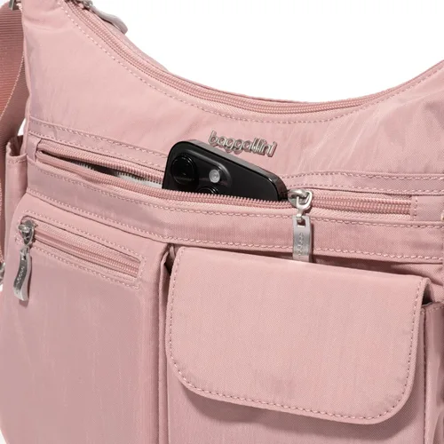 Miniatura 25 de Baggallini womens Everywhere Bagg Crossbody Women 11x9 Lightweight Nylon Hobo Water-resistant Travel Bag W/Rfid