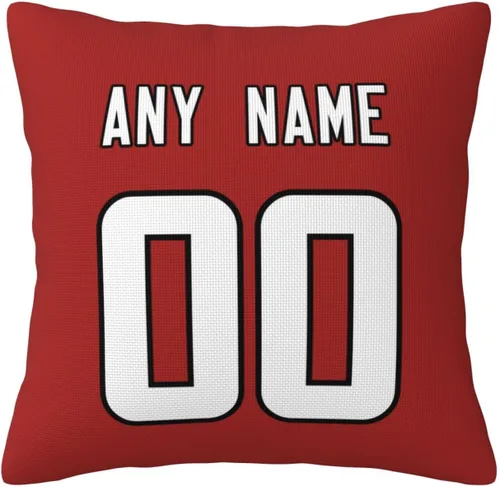 Miniatura 24 de Fundas de almohada de fútbol – Fundas de almohada personalizadas con cualquier nombre y número, regalo personalizado para hombres, mujeres y niños