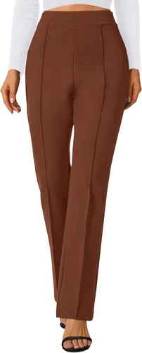 Miniatura 75 de Urban CoCo Pantalones de trabajo elásticos con corte de bota, pantalones de yoga pequeños para oficina casual