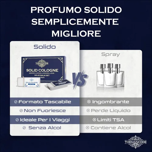 Miniatura 4 de THEMANCODE Colonia sólida para hombres, regalos del día del padre, perfume sólido con sándalo, vetiver, madera de cedro, aromas de salvia, paquete