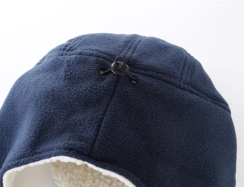 Miniatura 4 de Connectyle Sombreros de invierno cálidos de forro polar para hombre con visera resistente al viento con orejeras
