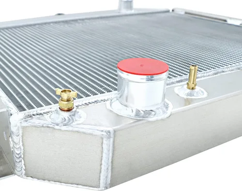 Miniatura 6 de Radiador de aluminio de 3 filas para Ford F-Series F100 F150 F250 F350 Bronco Truck Pickup Radiador de alto rendimiento 1968 1969 1970 1971 1972