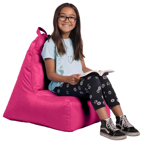 Cali Alpine Sack - Puf con revestimiento duradero, funda de nailon Oxford con revestimiento duradero, asiento flexible para niños, muebles para