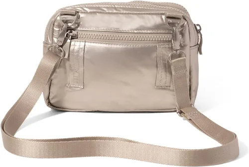 Miniatura 2 de Baggallini Bolso bandolera pequeño con triple cremallera para mujer