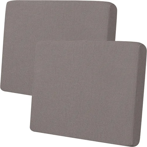 Miniatura 53 de Easy-Going - 4 Fundas de cojín elásticas para sofá seccional, izquierda/derecha, en forma de L, funda de asiento antideslizante, suave, flexible