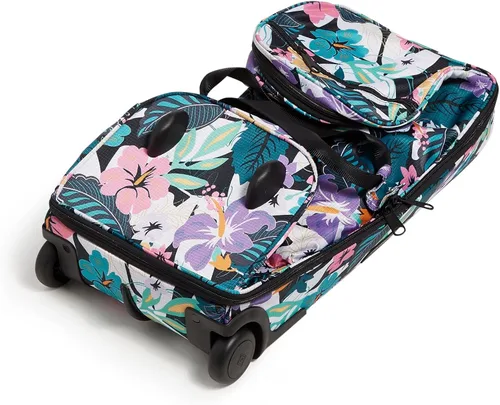 Miniatura 4 de Vera Bradley Women's Recycled Ripstop Foldable Rolling Duffel Bag