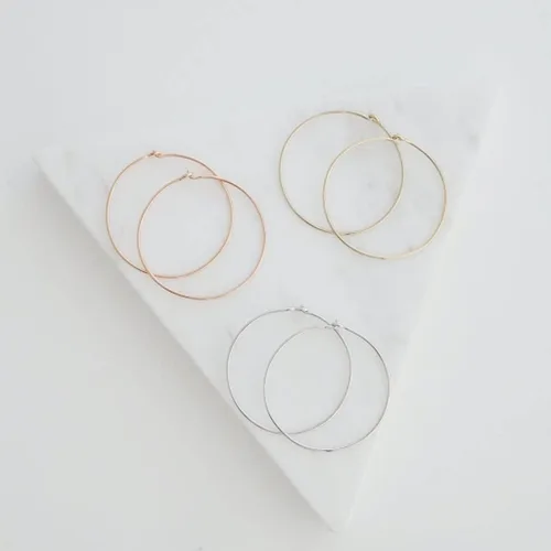 Miniatura 6 de HONEYCAT Aros diarios en oro, oro rosa o plata Joyería minimalista y delicada