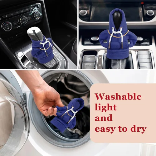 Miniatura 4 de Sudadera con Capucha para Perilla de Cambios de Auto, Divertida Camisa Suéter de Perilla de Cambios, Suéter Camisa de Cobertura Cálida de Invierno