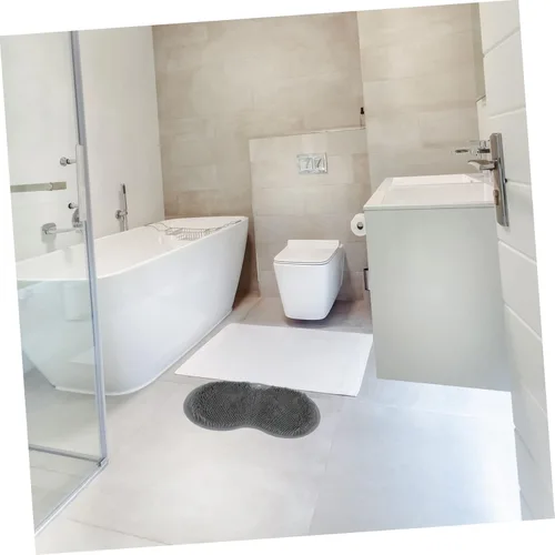 Miniatura 9 de Healifty 1 limpiador sin pies para baño, ducha, almohadilla multifuncional de limpieza de pies, diseño de TPE para espalda y masaje cómodos