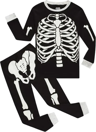 Miniatura 43 de Demifill Conjunto de pijamas de Halloween para niños y niñas, pijamas de Navidad, ropa de dormir para niños y niñas