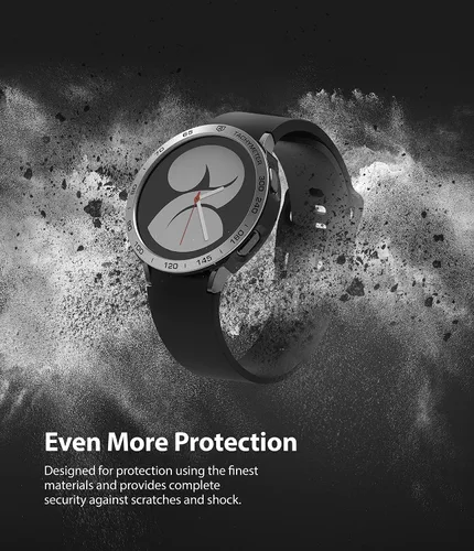 Miniatura 6 de Ringke [Deportes aéreos + estilo bisel] Compatible con Samsung Galaxy Watch 4 de 1.575 pulgadas, funda flexible de poliuretano termoplástico a