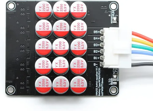 Miniatura 15 de Batería 5A 3S 12V 12.6V Ecualizador activo BMS Balancer LFP Lifepo4 Litio Lipo Li-ion Batería de transferencia de energía Módulo de ecualización