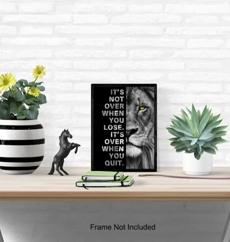 Miniatura 5 de YELLOWBIRD ART & DESIGN Arte de Pared Motivacional y Decoración - Citas Positivas - Póster Motivacional - Arte de Pared de Oficina - Decoración