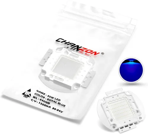 Miniatura 15 de CHANZON Chip LED de alta potencia de 50 W de espectro completo para plantas de crecimiento de luz