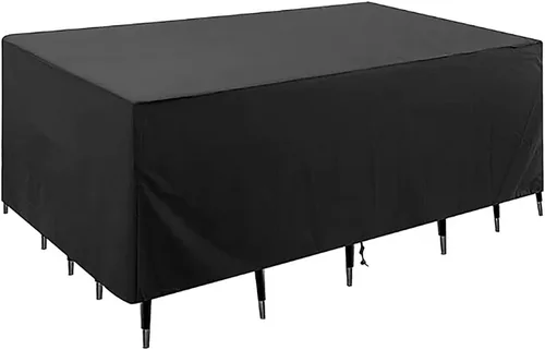 Patio Furniture Covers, Outdoor Furniture Cover Waterproof, Backyard Lawn and Balcony Lounge Sofa Covers 17.7*15.7*9.8inch