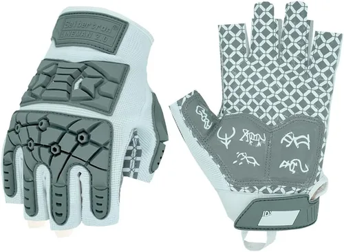 Miniatura 12 de Seibertron Lineman 2.0 - Guantes de fútbol para receptores con palma acolchada, protección contra impactos TPR flexible en la parte posterior