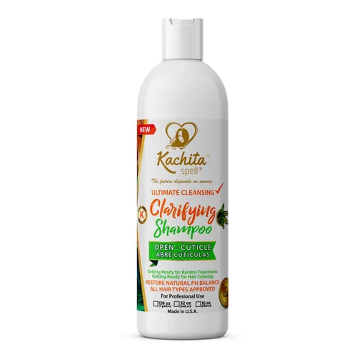 Miniatura 7 de Kit de queratina brasileña 3D FORMULA MEJORADA Tratamiento Plisadores de Cabello Hight Bright Kachita Spell + Champú Clarify