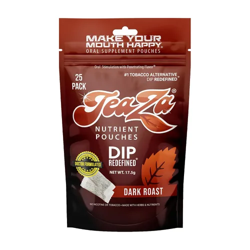 Miniatura 30 de Teaza Bolsas energéticas a base de hierbas, para masticar tabaco, alternativa sin nicotina, sin humo, tabaco alternativo y inmersión saludable