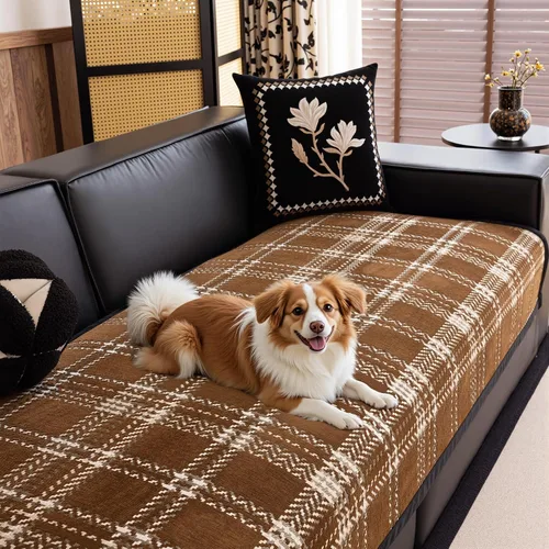 Miniatura 18 de MYSKY HOME Funda lavable para sofá para perros y mascotas, protector antideslizante para sofá, alfombra para perros, protector de muebles, fundas