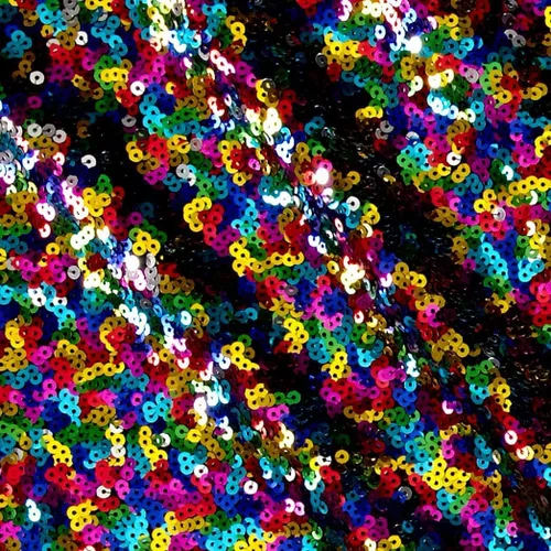 Miniatura 4 de Valentina Textile Inc The Yard - Tela bordada de lentejuelas con purpurina, material para cortina, telón de fondo, mantel de mesa, ropa de camino