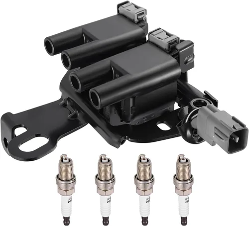 Miniatura 16 de BDFHYK Bobinas de encendido UF611 y bujía iridio XP6203 compatible con Hyundai Equus Genesis Sonata Tucson Kia Borrego K900 Optima Sorento V8 l4