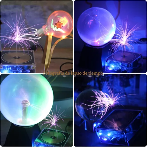 Miniatura 4 de Joytech Bluetooth Music Tesla Coil Arco Plasma Bocina de transmisión inalámbrica Modelo de juguete de escritorio experimento SSTC SS02